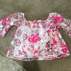 Alexia Admor embroidered blouse